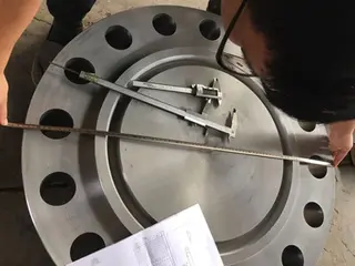 High pressure 2500LB RTJ A105N Blind Flange